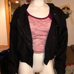 Crop Rain Jacket